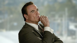 Illustration for article titled John Travolta Can't Help But Wonder in Cast Photos for People vs. OJ